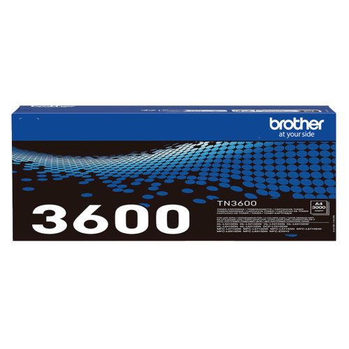 BROTHER TN-3600 TONER NERO PER HL-L5210DN HL-L5210DW HL-L6210DW DCP-L5510DW MFC-L5710DN MFC-L5710DW MFC-L6710DW 3.000 PAGINE